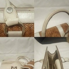 MICHAEL KORS マイケル・コース 編み込みハンドバッグの画像