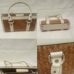 MICHAEL KORS マイケル・コース 編み込みハンドバッグの画像
