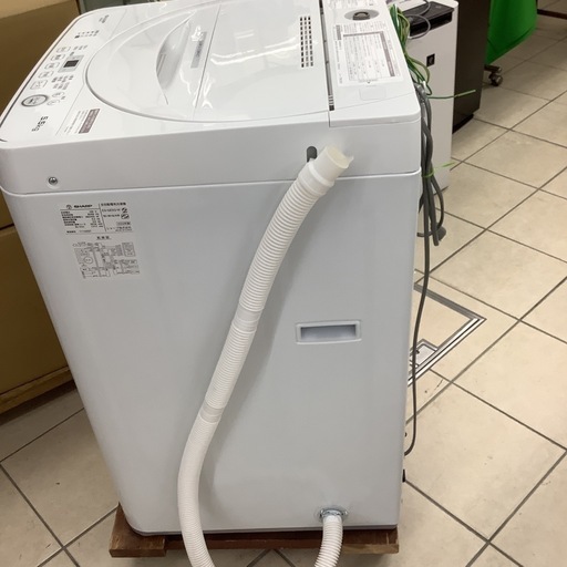 SHARP   シャープ　洗濯機　ES-GE5G-W  2023年製  5.5㎏ 　