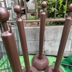 美品　新品　チェーンスタンド　5本セット　の画像