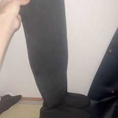 ロングブーツ22.5cmの画像