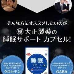 睡眠サプリ　大正製薬の画像