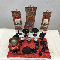仏具一式 浄土真宗 本願寺派 おりん 掛け軸 供物台 仏壇用品 ...