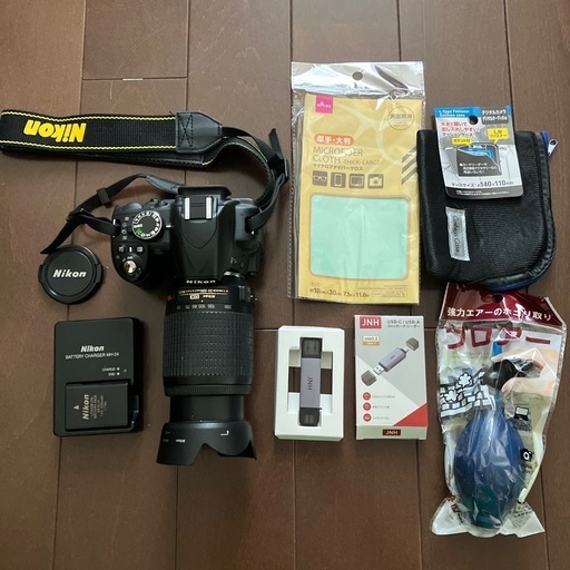 【交渉中】
NikonD3100 55〜200望遠レンズセット