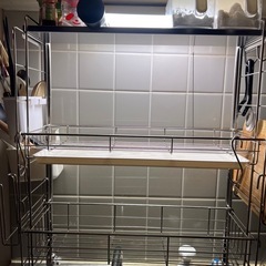 【アイリスプラザ】水切りラック　水切りカゴの画像