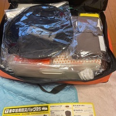 車中用防災バッグの画像