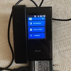 NEC MR04LNモバイルルーターSIMフリーWシムの画像
