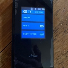 NEC MR04LNモバイルルーターSIMフリーWシムの画像