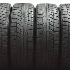 スタッドレス【アルファード ヴェルファイア等に】VIOLENTO 17in 7J +40PCD114.3 ブリヂストン ブリザック VRX 225/60R17 T31 エクストレイル の画像