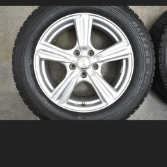 スタッドレス【アルファード ヴェルファイア等に】VIOLENTO 17in 7J +40PCD114.3 ブリヂストン ブリザック VRX 225/60R17 T31 エクストレイル の画像