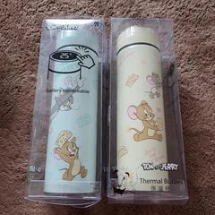 新品 未開封 トムとジェリー　温度センサー付きステンレスボトル　...