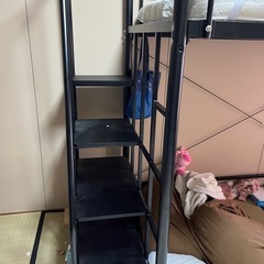 ロフトベッド　　階段タイプの画像
