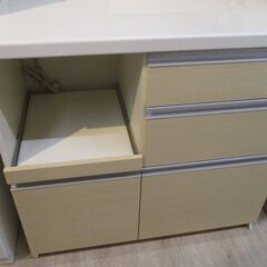 ジモティー割引🏷️【ジャングルジャングル岸和田和泉インター店】パモウナ　システムキッチンボード　ホワイト　和泉市 堺市 岸和田市 泉大津市 高石市 泉北郡熊取町の画像