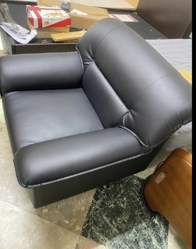 応接セット椅子2脚ガラステーブル1台 リサイクルショップ宮崎屋