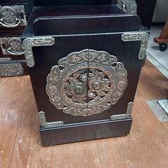 ✨希少✨飛鳥民芸家具　鏡台&椅子セットの画像