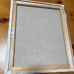 張りキャンバス　3枚セットの画像