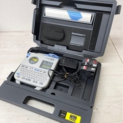 M【中古品】キングジム TEPRA PRO SR313 ラベルプリンター テープ付き 生活家電の画像