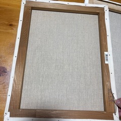 張りキャンバス　3枚セットの画像