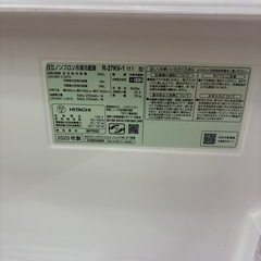 ☆ドリーム荒牧店☆ジモティー割引有☆日立/3ドア冷蔵庫/R-27KV-1/265L/2020年製の画像