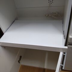 リユースのサカイ浦和店 【E143】★食器棚 ニトリ ホワイトの画像