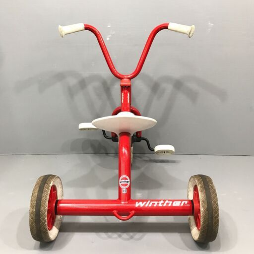 【ボーネルンド】ウィンザー　ペリカン三輪車 ウィンザー社 ペリカンデザイン三輪車 Vハンドル カラー（荷台
