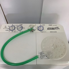 ③ 二層式洗濯機 AQUA AQW-N450 2015年製 の画像