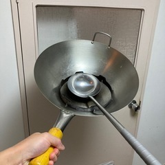 巨大中華鉄鍋セットの画像