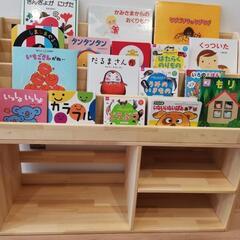 【美品】木製  本棚&おもちゃ棚の画像