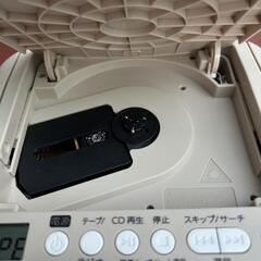 TOSHIBA CD.ラジオ.カセットレコーダー 2021年製の画像