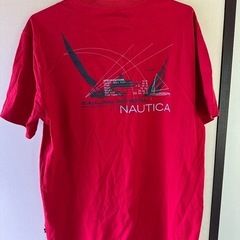 NAUTICA Tシャツ　Mサイズ　赤の画像