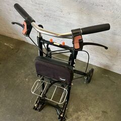 【幸和製作所】 シルバーカー YS06  テイコブ 手押し車 歩行器 介護用品 歩行補助  STAG スタッグ カート ミドルタイプ A0136の画像