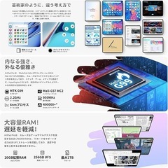 タブレット 12インチ TECLAST ArtPad Pro Helio G99 Android 15 タブレット 12.7インチの画像