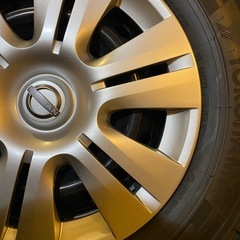 hiro様 日産キャラバン タイヤ・ホイールセット 新車外し 4本セット 新車外し 》日産キャラバン純正ホイールタイヤセット※説明欄要