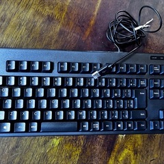 【超美品】ELECOM 有線キーボード TK-FCM103BKの画像