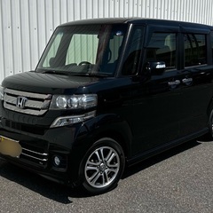 ホンダ★N-BOXカスタム★後期★車検満タン【令和9年7月15日】スチールベルト音ありの画像