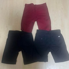 ハーフパンツ　3本セット　の画像