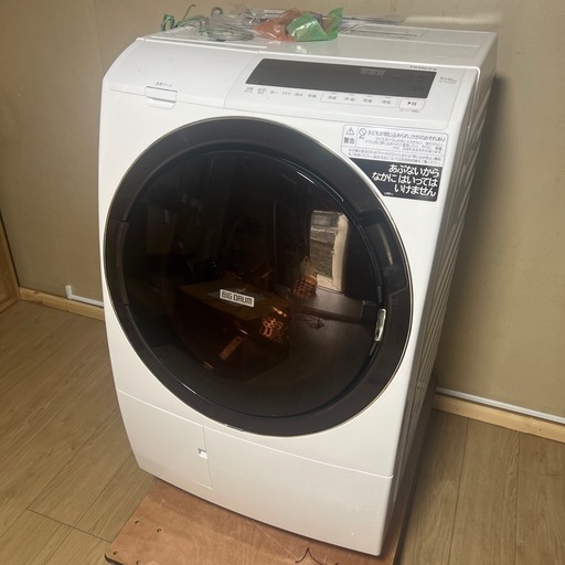 HITACHI 電気式乾燥機 ホワイト 日立 HITACHI ドラム式洗濯乾燥機 洗濯11.0kg 乾燥6.0kg