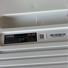 美品！CASIO LK-335 電子ピアノの画像