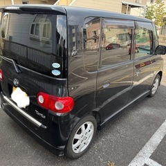 ダイハツ　タント　黒　車検付　の画像