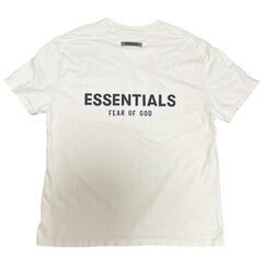 【美品S】大人気 ESSENTIALS エッセンシャルズ FEAR OF GOD Tシャツ Short Sleeve Tee "Butter cream" TEEの画像