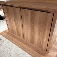 ⭐️伸長式ダイニングテーブル⭐️ 4人～6人食卓 リビング 収納付き