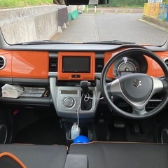 車中泊も！スズキ ハスラー オレンジ　車検R8,4 安全装備充実　諸費用全込み　乗って帰れます！８月最終価格の画像