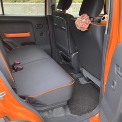 車中泊も！スズキ ハスラー オレンジ　車検R8,4 安全装備充実　諸費用全込み　乗って帰れます！８月最終価格の画像