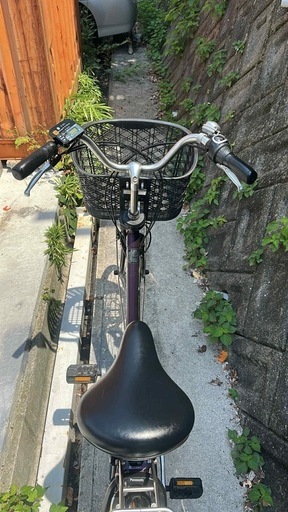 大阪府　パナソニック　 電動アシスト自転車 レッド　バッテリー12ah 大阪府 パナソニック 電動アシスト自転車 レッド バッテリー12ah