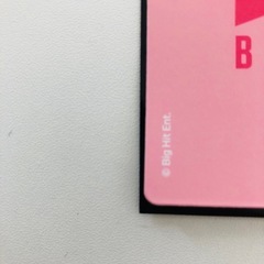 【最終値下げ‼️】BTS タレントカード 青い髪のキャラクターの画像