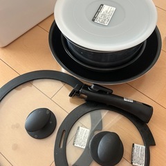 ニトリ　toreru 鍋7点セット
の画像