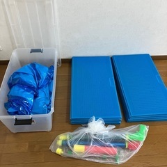 家庭用プール、プールマット2枚セット
の画像