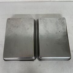 バット ステンレス製 18-8 3点 セット 8枚取 10枚取 厨房 厨房機器 店舗用品  調理器具 キッチン用品 業務用 まとめ まとめ売り A0137の画像