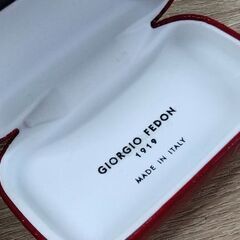 保管・未使用品 GIORGIO FEDON ケース 小物入れ ジョルジオ・フェドン コインケース てんとう虫 レッド/赤 札幌市 中央区 南12条の画像