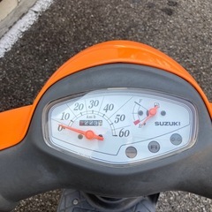 不動車、部品取り、レッツ4、の画像
